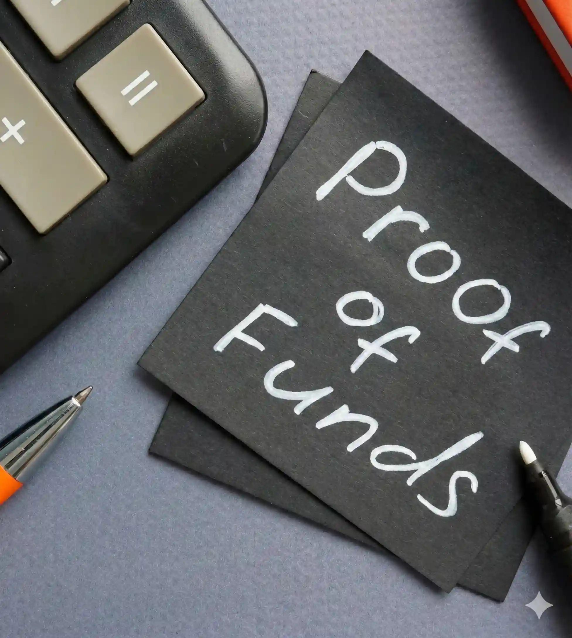Financial Documentation & Proof of Funds